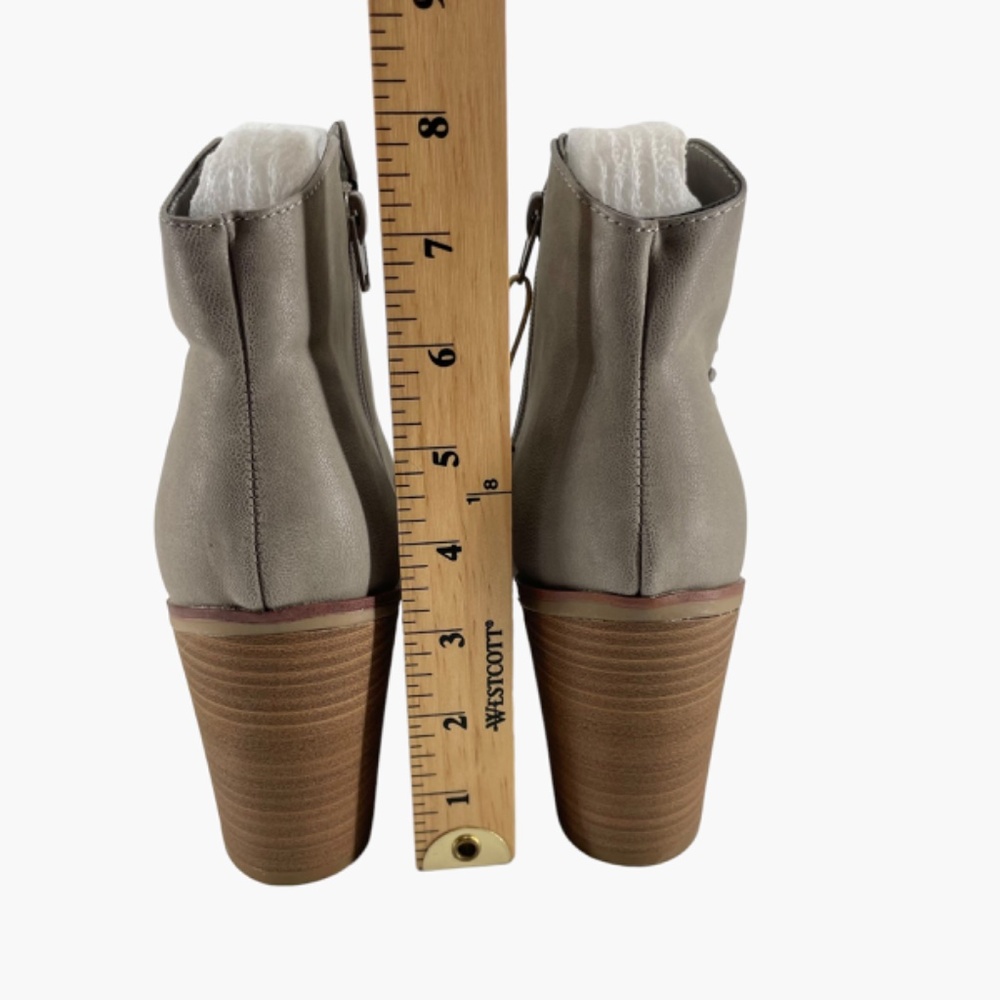 MIA Dusty Grey Bootie Ankle‎ Boot - Picture 6 of 7